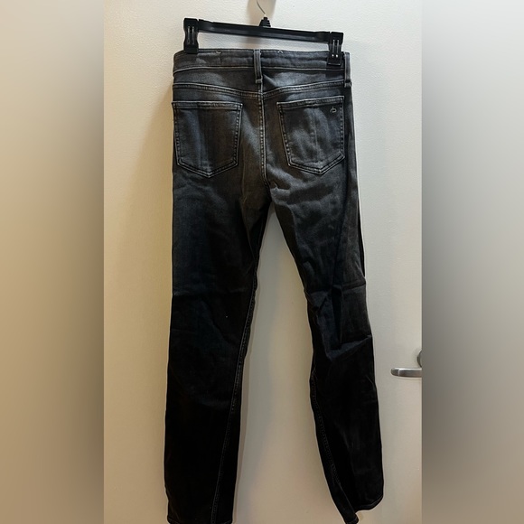 Rag & bone CATE MID-RISE FLARE jeans with racer stripe. Size 24 - Picture 4 of 5